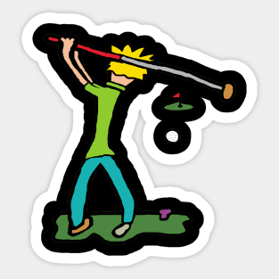 Golf Sticker